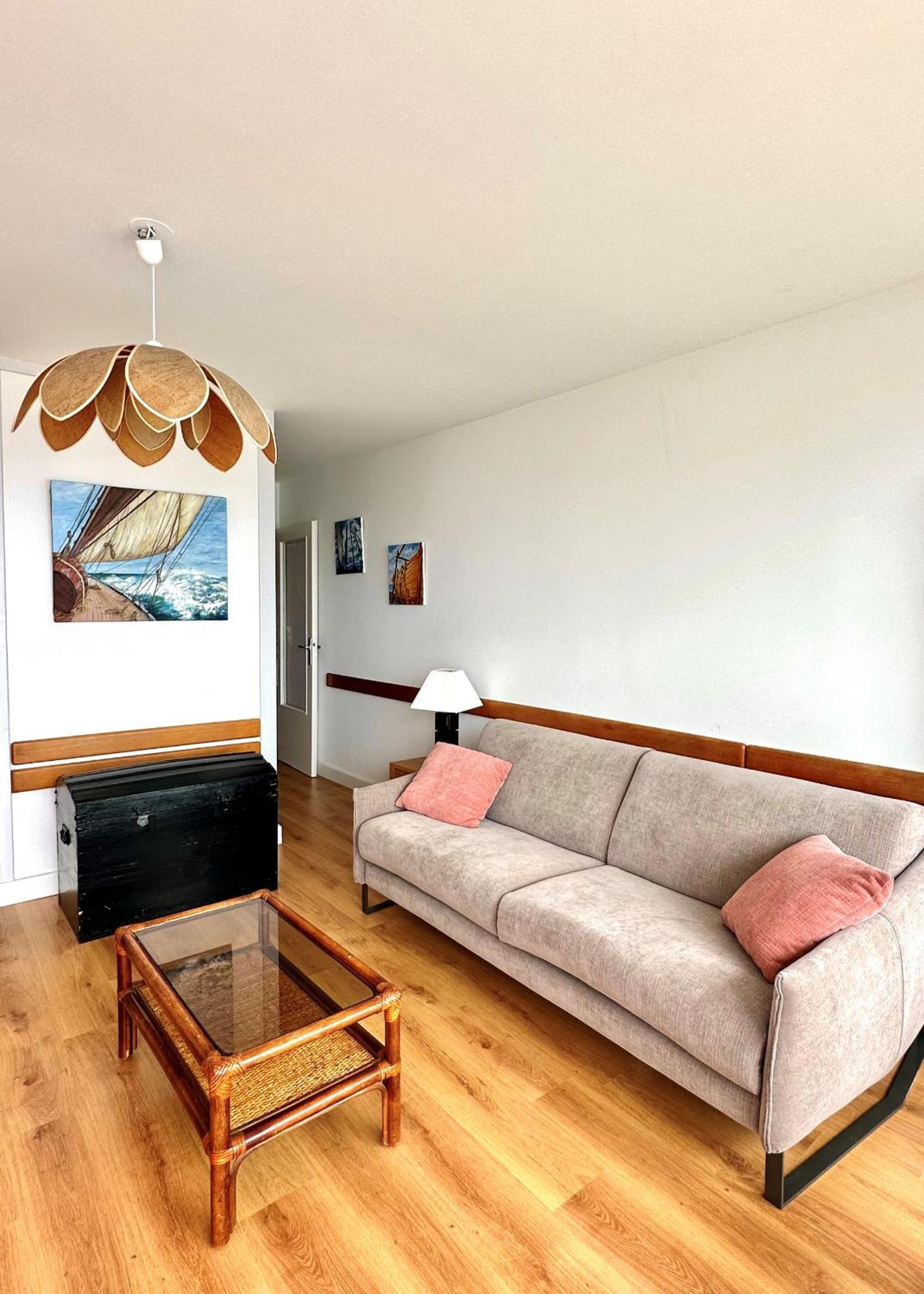 Joli Appartement Avec Vue Imprenable Sur La Baie Des Sables - 4 Pers Les Sables-dʼOlonne Exteriör bild
